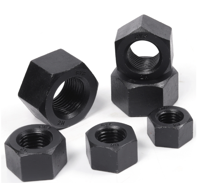 Heavy Hex Nut BLACK FINISH