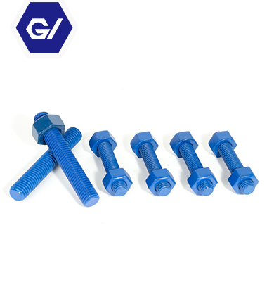 L7 L7M stud bolt with nuts PTFE